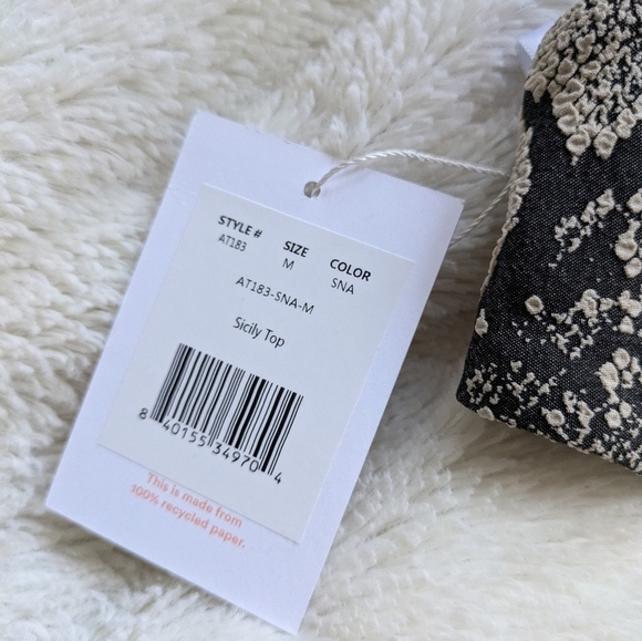 ANDIE SWIM Snake Print Sicily Top Riveria High Waisted Bottom Bikini NEW Size M - Picture 4 of 12